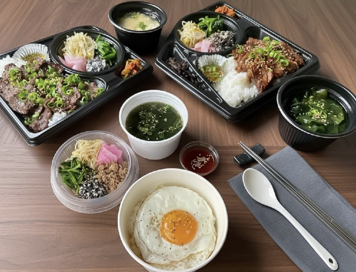 炭火焼き肉弁当